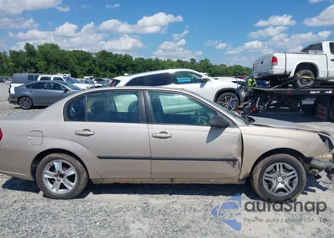 2005 Chevrolet Malibu из США, поврежденный, VIN 1G1ZS52FX5F154633